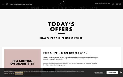 Makeup Sales, Promos & Coupons | e.l.f. Cosmetics