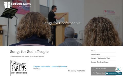 Songs for God's people - Enfield Town Community Church
