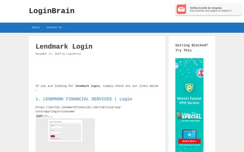 Lendmark Lendmark Financial Services | Login - LoginBrain