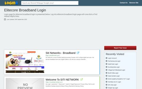 Elitecore Broadband Login - Loginii.com
