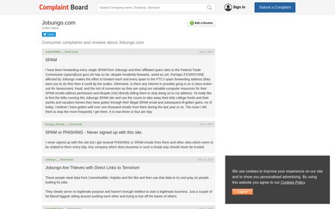 Jobungo.com - Complaint Board