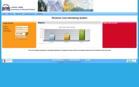 Revenue Court Monitoring System