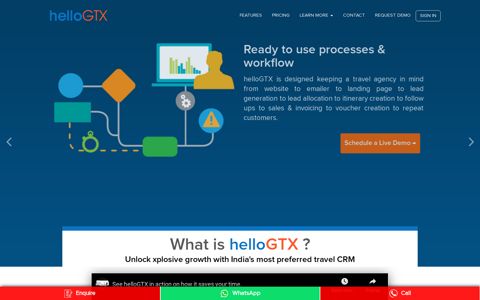 helloGTX | Travel CRM | Travel Agency Software | CRM System