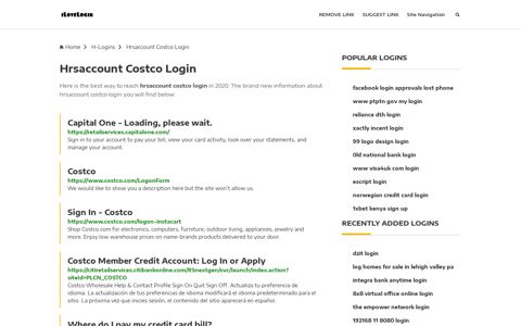 Hrsaccount Costco Login ❤️ One Click Access