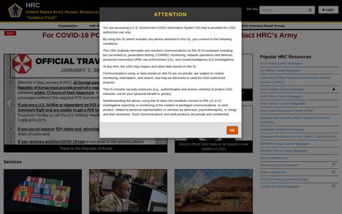 HRC Homepage