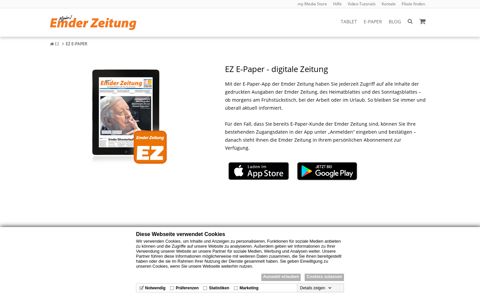 EZ E-Paper - digitale Zeitung | my Media Store