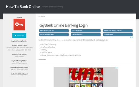 KeyBank Online Banking Login | How To Bank Online