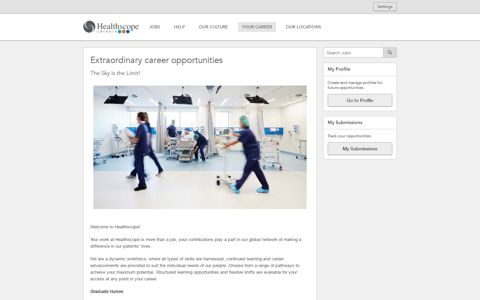 Your Career - Healthscope Careers