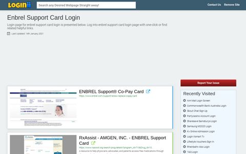 Enbrel Support Card Login - Loginii.com