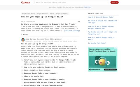 How to sign up to Google Talk - Quora