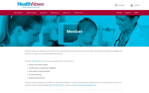 Member | MyHnas | HNAS Member Services - HealthNow ...