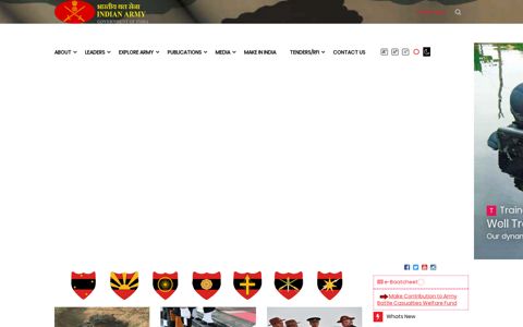 The Official Home Page of the Indian Army