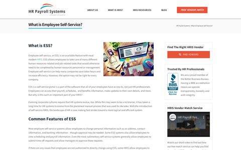 What is Employee Self-Service? - HR Payroll Systems