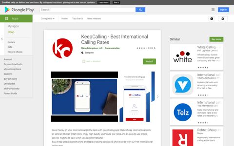 KeepCalling - Best International Calling Rates - Apps on ...
