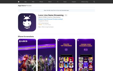 ‎Loco: Live Game Streaming on the App Store