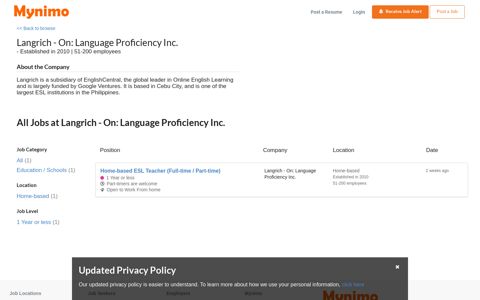 Langrich - On: Language Proficiency Inc. - Job Hiring in the ...
