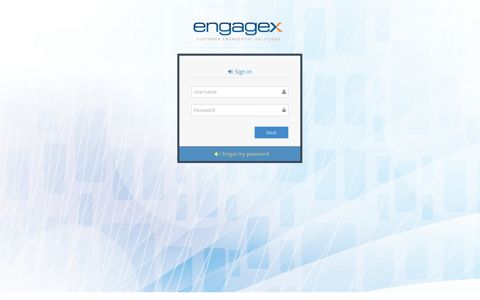 Engagex - Login