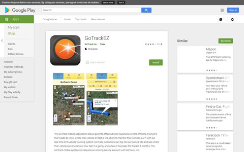 GoTrackEZ - Apps on Google Play
