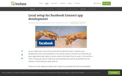 How to setup localhost for Facebook Connect development