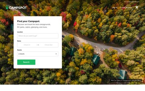 Campspot - Campgrounds, RV resorts, glamping, and more.