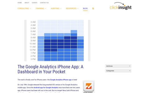 The Google Analytics iPhone App: A Dashboard in Your Pocket