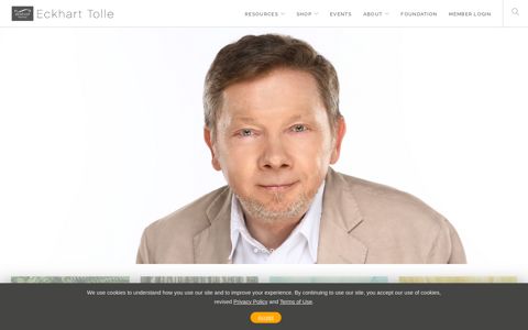 Home - Eckhart Tolle | Official Site - Spiritual Teachings and ...