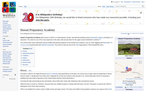 Hawaii Preparatory Academy - Wikipedia