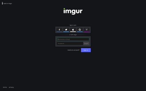 Register your application - The Imgur API