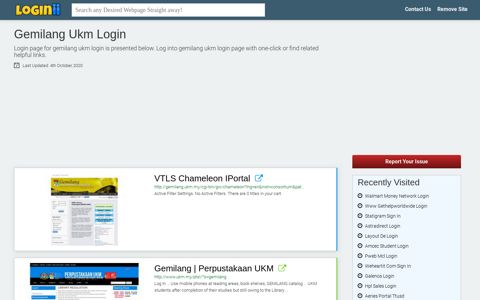 Gemilang Ukm Login - Loginii.com