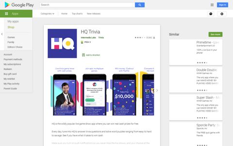 HQ Trivia - Apps on Google Play