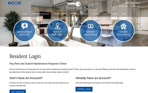 Tenant Portal | Residential Equity Management