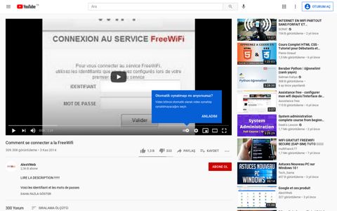 Comment se connecter a la FreeWifi - YouTube