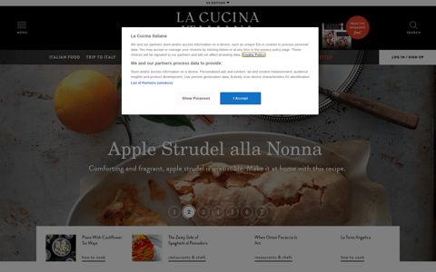 La Cucina Italiana - Authentic Italian Cooking since the 1920s