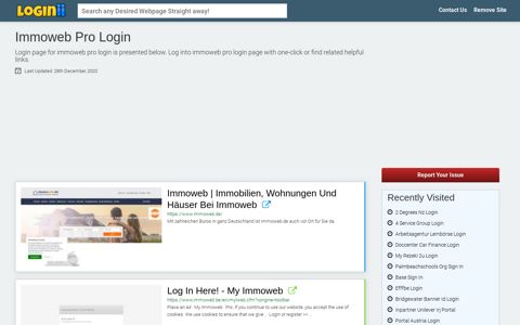 Immoweb Pro Login - Loginii.com