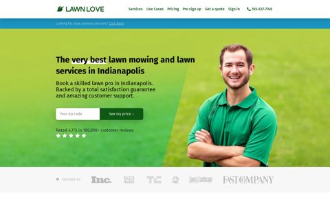 Best Lawn Mowing Service in Indianapolis - Easy ... - Lawn Love