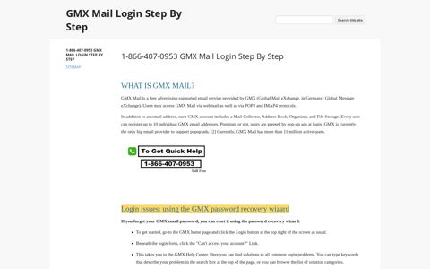 GMX Mail Login Step By Step - Google Sites
