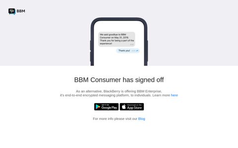 Time to Say Goodbye BBM