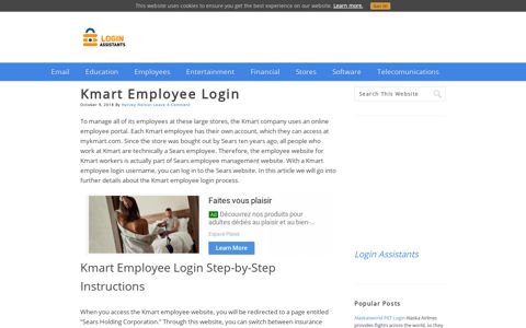 Kmart Employee Login | Login Assistants