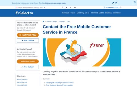 Contact the Free Mobile Customer Service in France | Moving ...