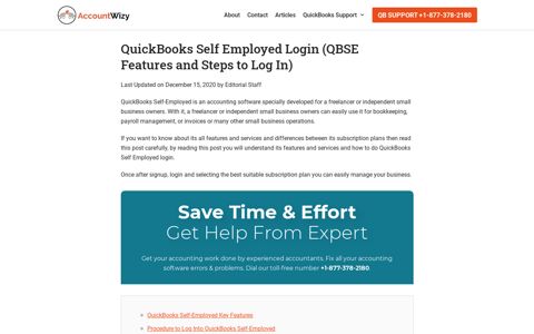 QuickBooks Self Employed Login (QBSE Features & Info)