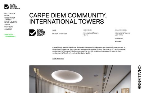 Carpe Diem Community, International Towers - Good Design