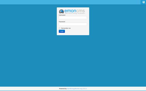 Emoncms - user login - Multiecuscan