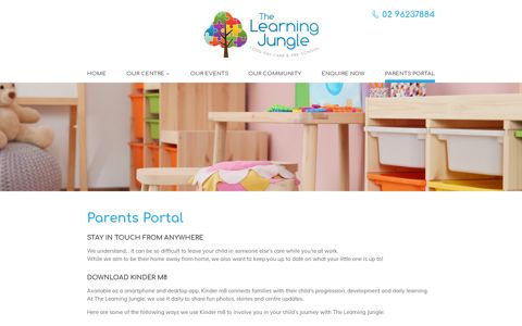 Parents Portal - The Learning Jungle Pty Ltd