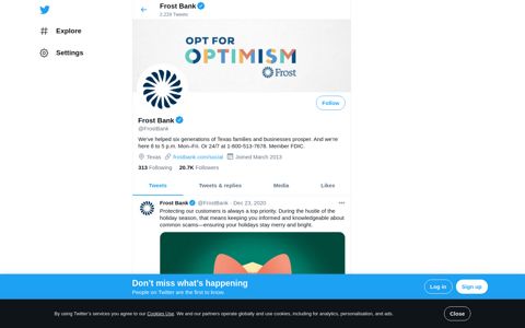 Frost Bank (@FrostBank) | Twitter