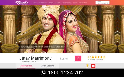 Jatav Matrimonial Sites |18001234702| Jatav Matrimony India ...