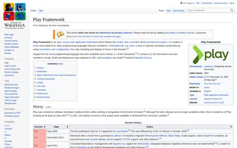 Play Framework - Wikipedia