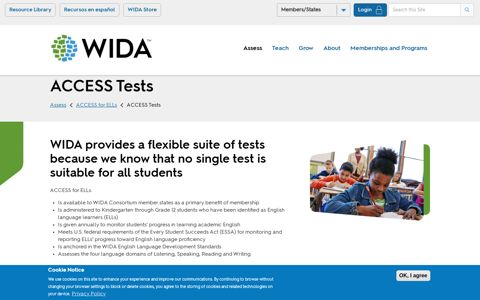 ACCESS Tests | WIDA