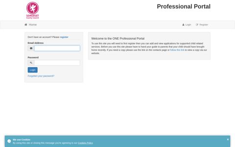 Professional Portal