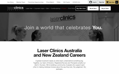 Laser Clinics Australia and New Zealand Careers