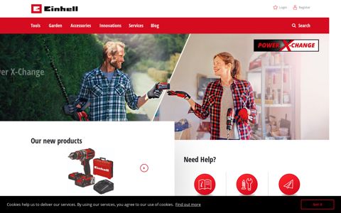 Einhell.co.uk: Premium tools for DIY enthusiasts and gardeners